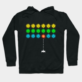 Covid-19 invaders Hoodie